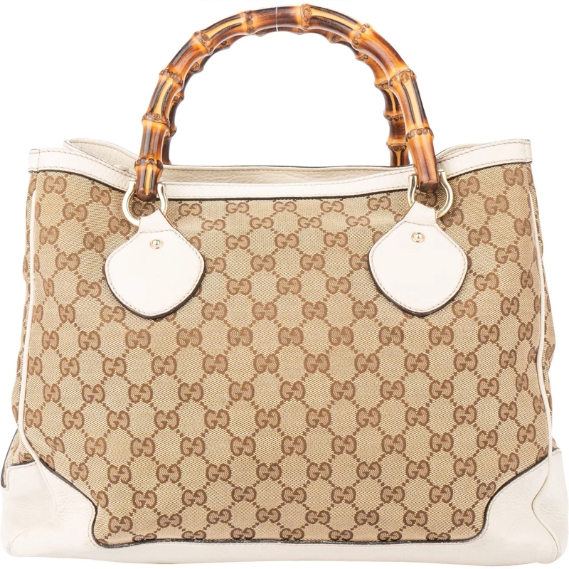 Gucci Schultertasche Gucci GG Monogram Bamboo Handbag mehrfarbig