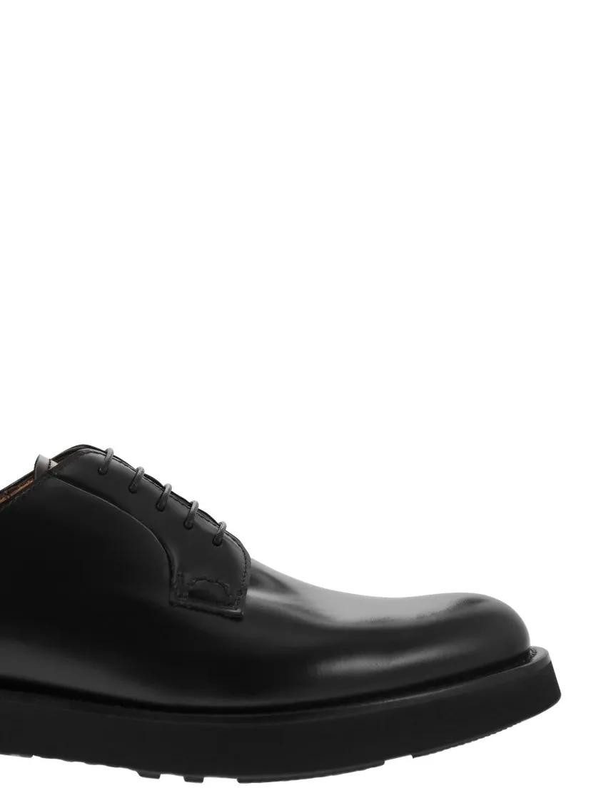 Thumbnail - Church's Low-Top Sneaker - Shannon L - Semi-Gloss Calfskin Leather Derby - Gr. 39 (EU) - in Schwarz - für Damen