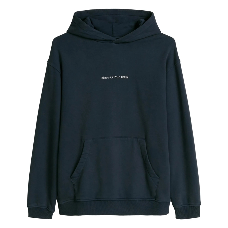 Marc O´Polo  Hoodie, LSL Print, Relaxed Fit 1er Pack dunkel-blau