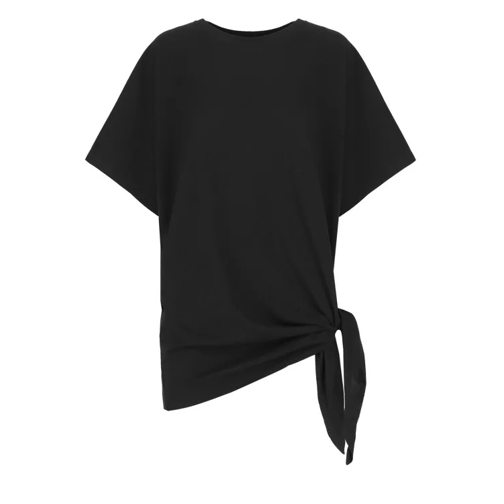 Dries Van Noten Black Cotton Tshirt Black 