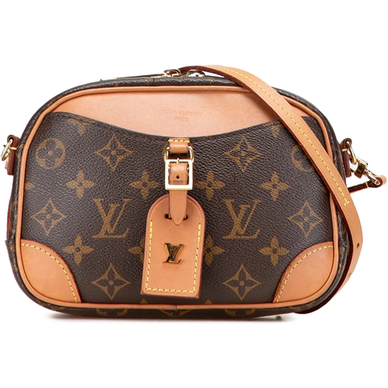 Louis Vuitton Sac à bandoulière Monogram Mini Deauville braun