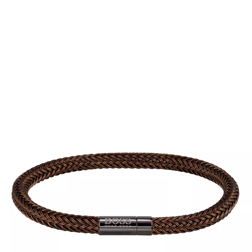 Boss Rope Bracelet Brown Armband