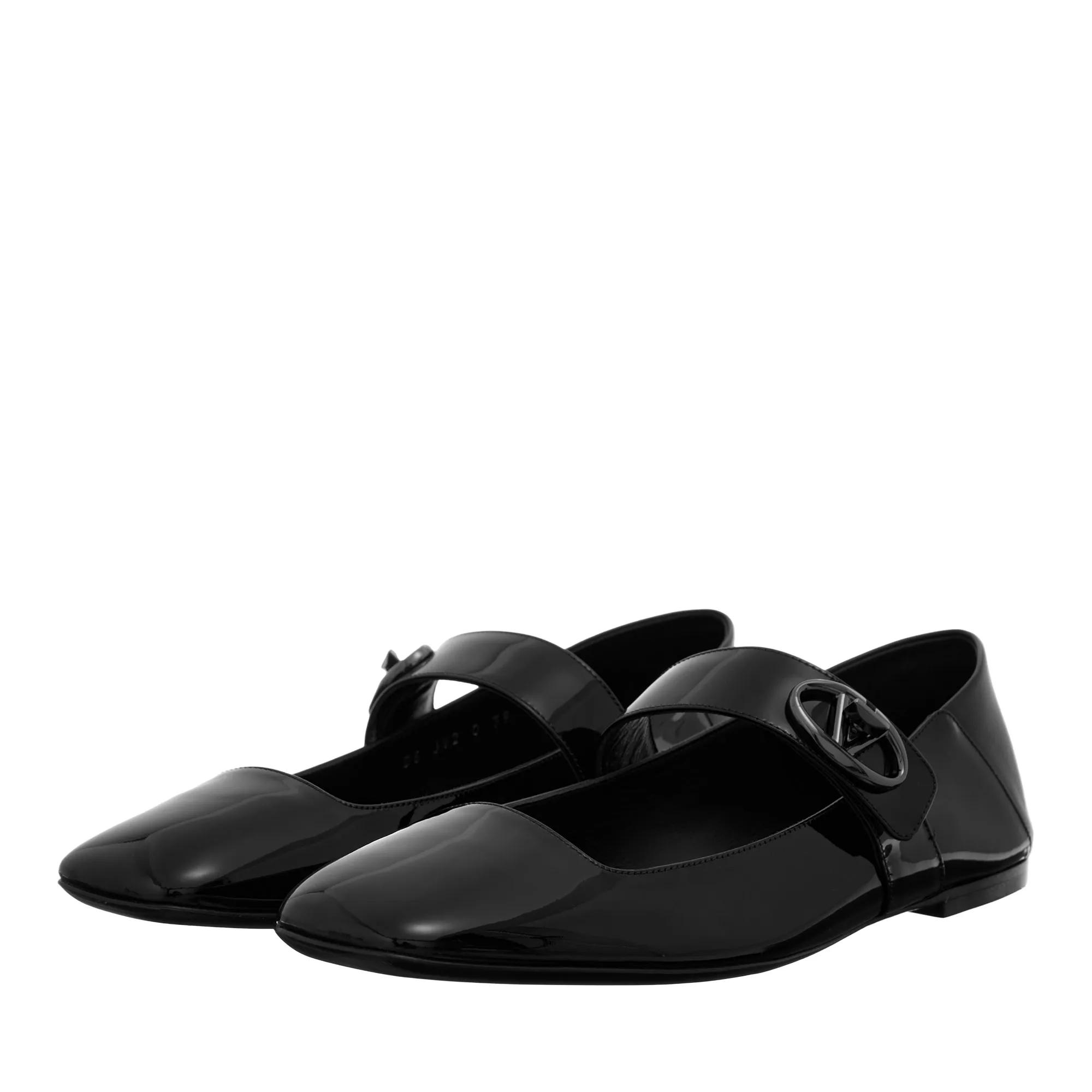 Valentino Garavani Loafers & Ballerinas - Ballerina Vlogo - Gr. 36 (EU) - in Schwarz - für Damen