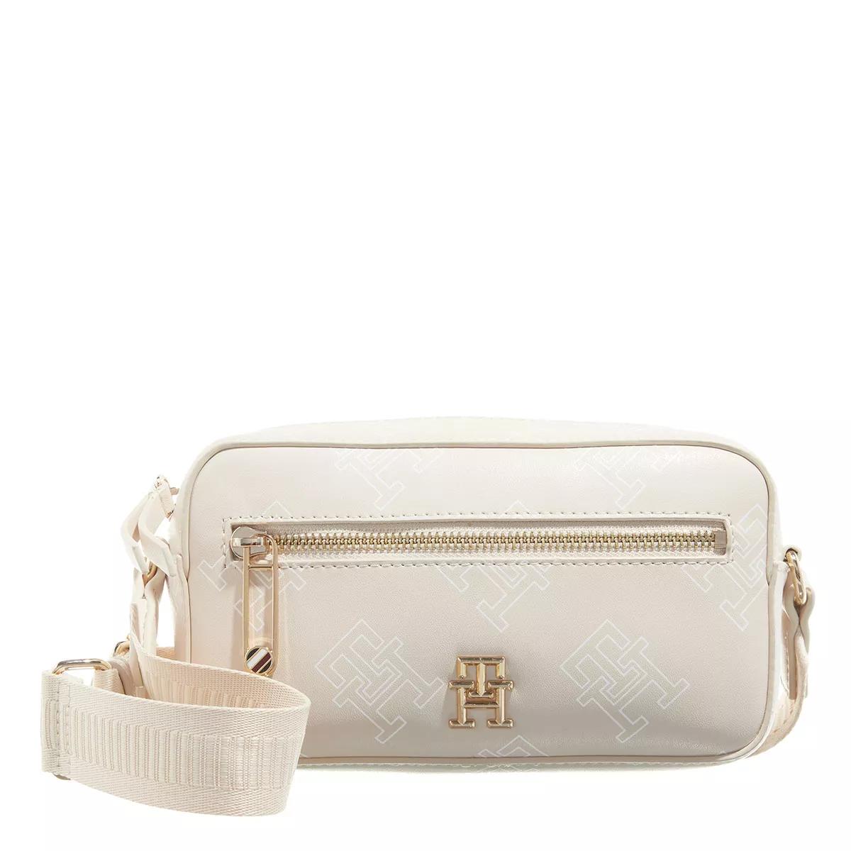 Tommy Hilfiger Crossbody Bags - Iconic Tommy Camera Bag Mono - Gr. unisize - in Beige - für Damen