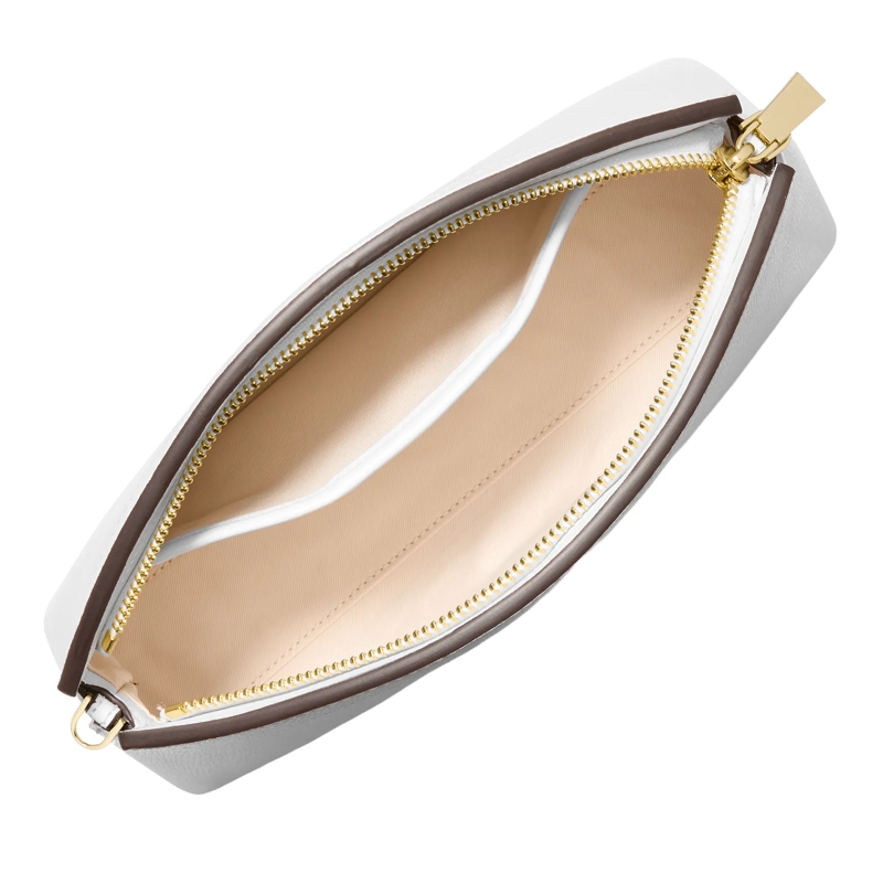 MICHAEL Michael Kors Clutch Sm Dome Chn Clutch Xbody Optic White(Image 3)