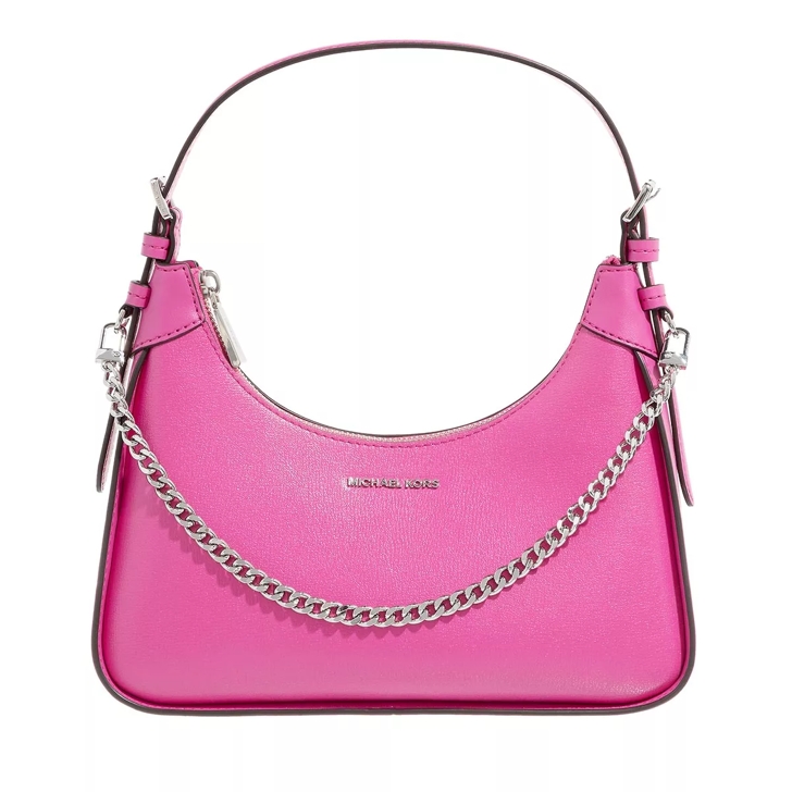 Michael Kors Wilma Medium Pouchette Cerise Hobo Bag