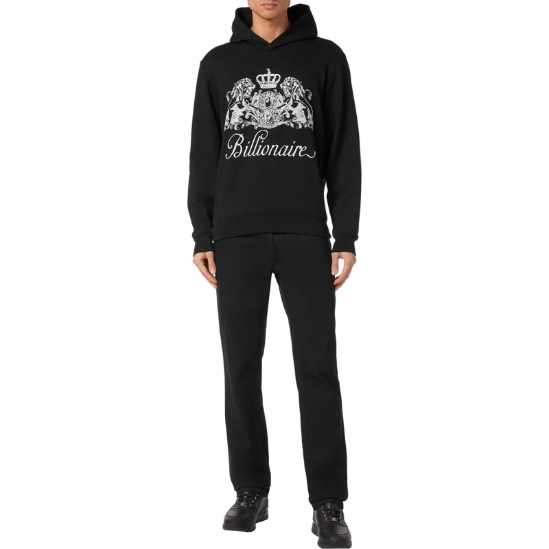 BILLIONAIRE Top Sweatshirt Mit Kapuze schwarz(Image 3)