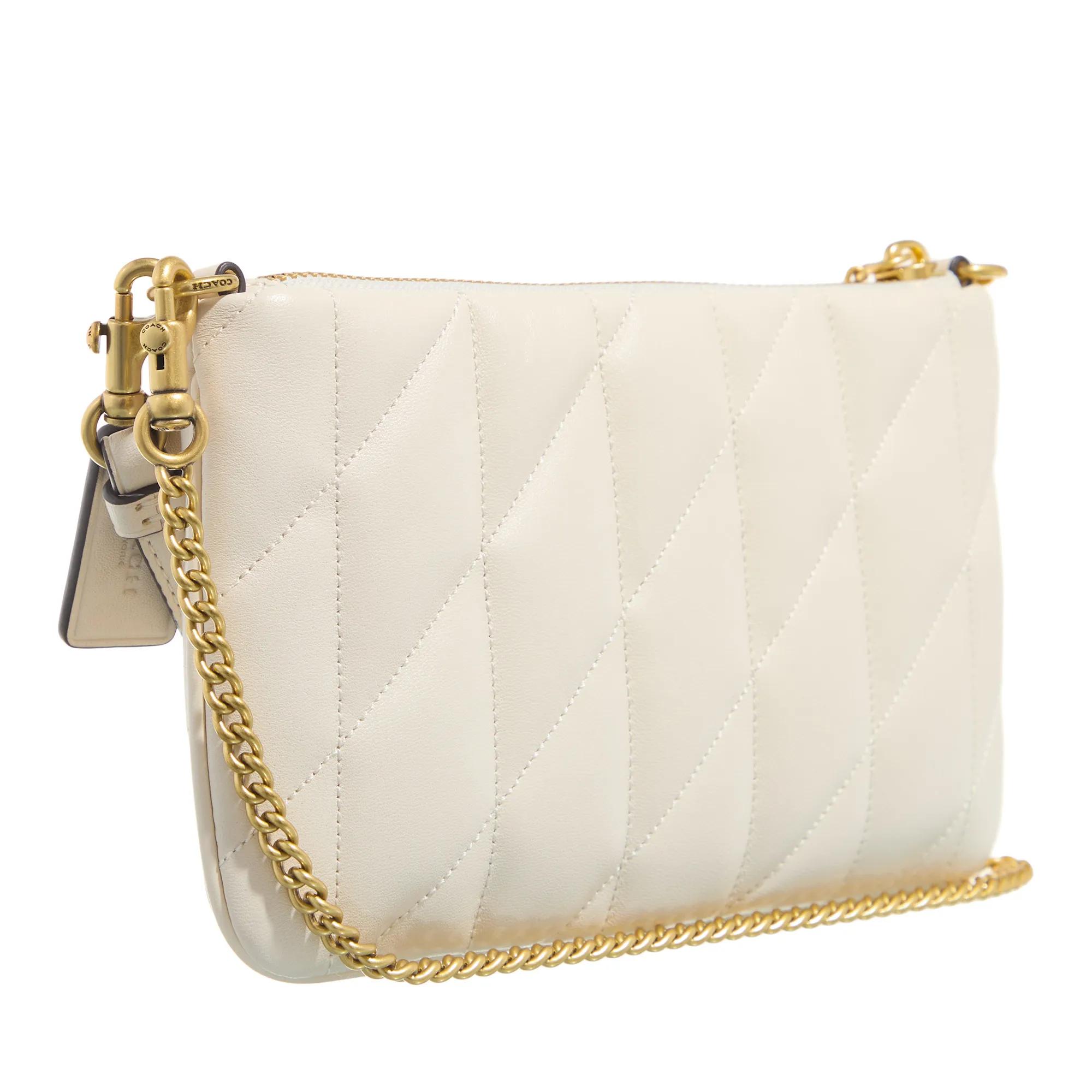 Coach Crossbody bags Pouch Bag With Pillow Quilting in crème