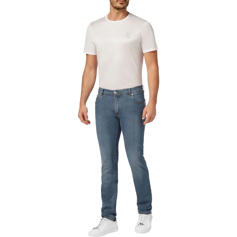BILLIONAIRE Jeans mit geradem Bein Jeans Regular Fit Crest blau(Image 3)