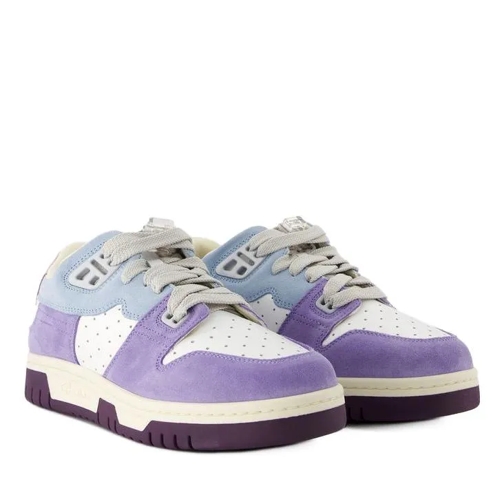 Acne Studios Low Preppy Sneakers - Leather - Blue/White Purple scarpa da ginnastica bassa