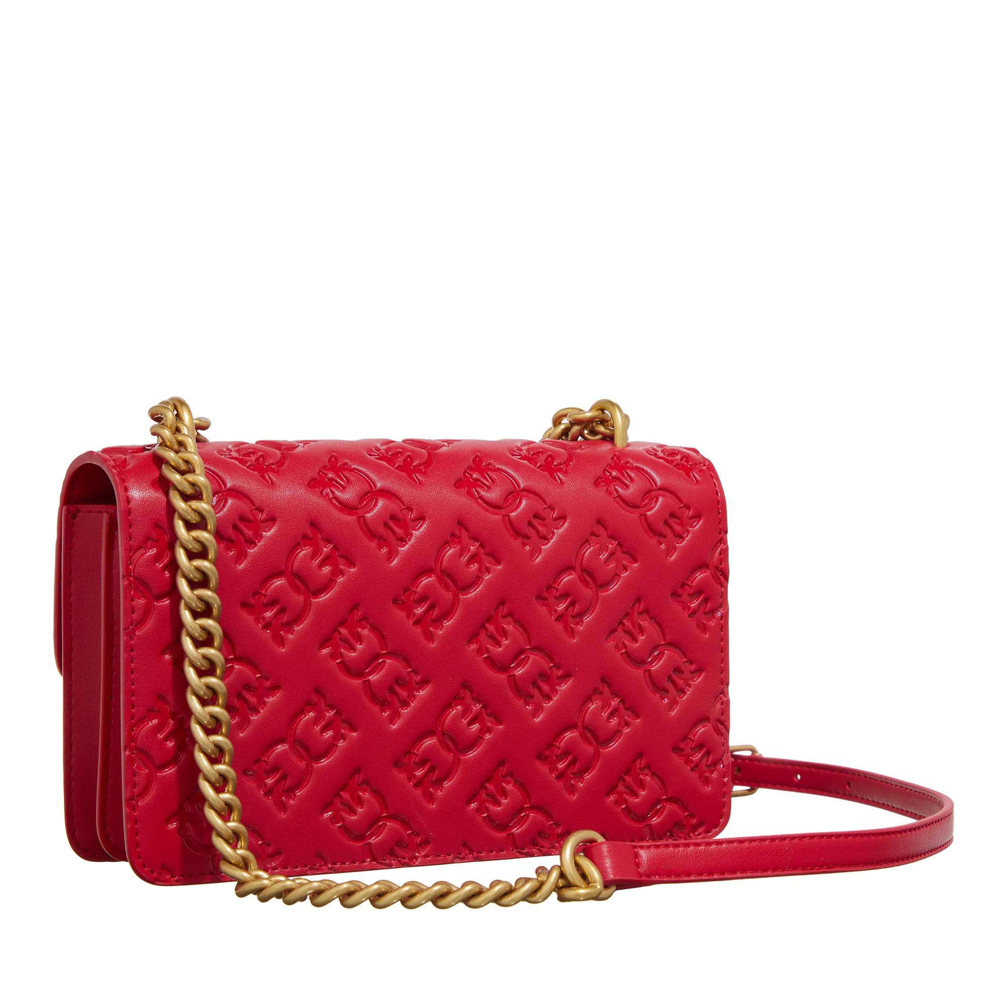 Pinko Crossbody bags Love One Mini Dc in rood