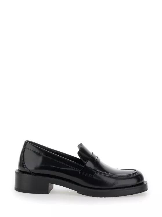 Stuart Weitzman Loafers & Ballerinas - Palmer Bold Loafer - Gr. 39,5 (EU) - in Schwarz - für Damen