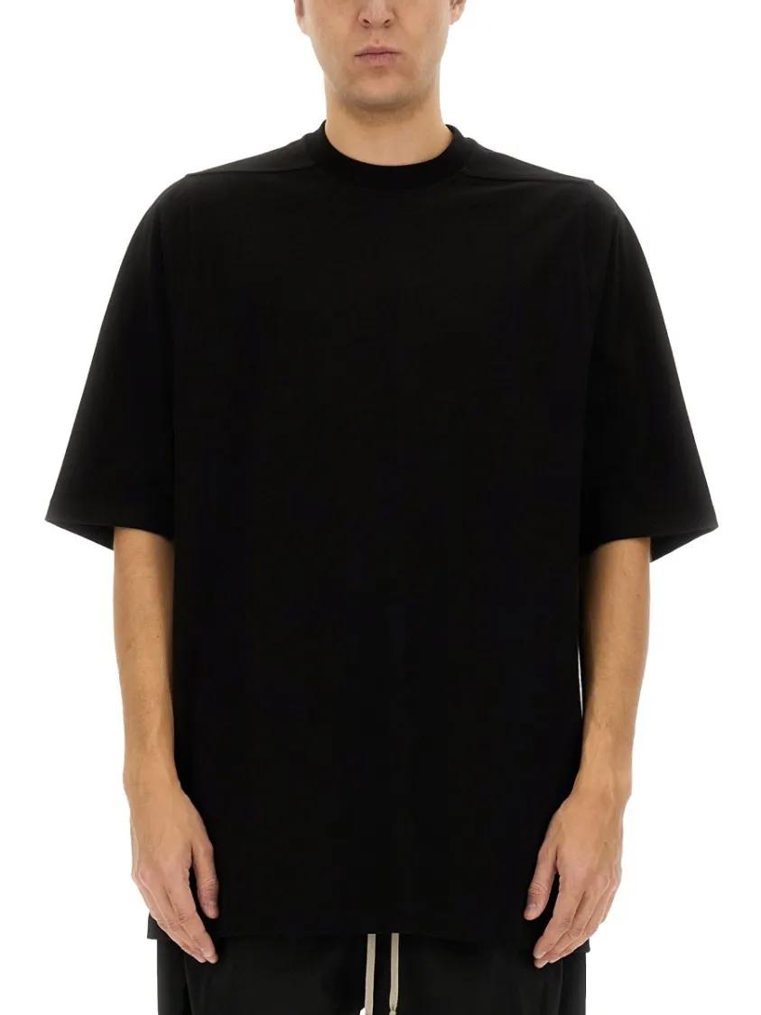 Thumbnail - Rick Owens - "Jumbo" T-Shirt - Größe S - schwarz