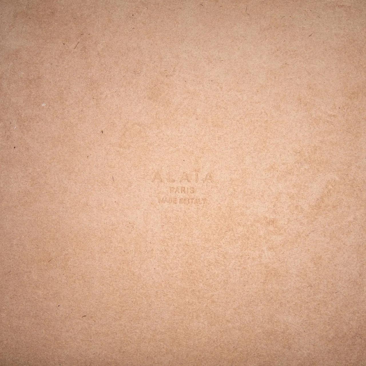 Thumbnail - Alaia Shopper - Pony Hair and Leather Leopard Printed Le Hinge Tot - Gr. unisize - in Braun - für Damen