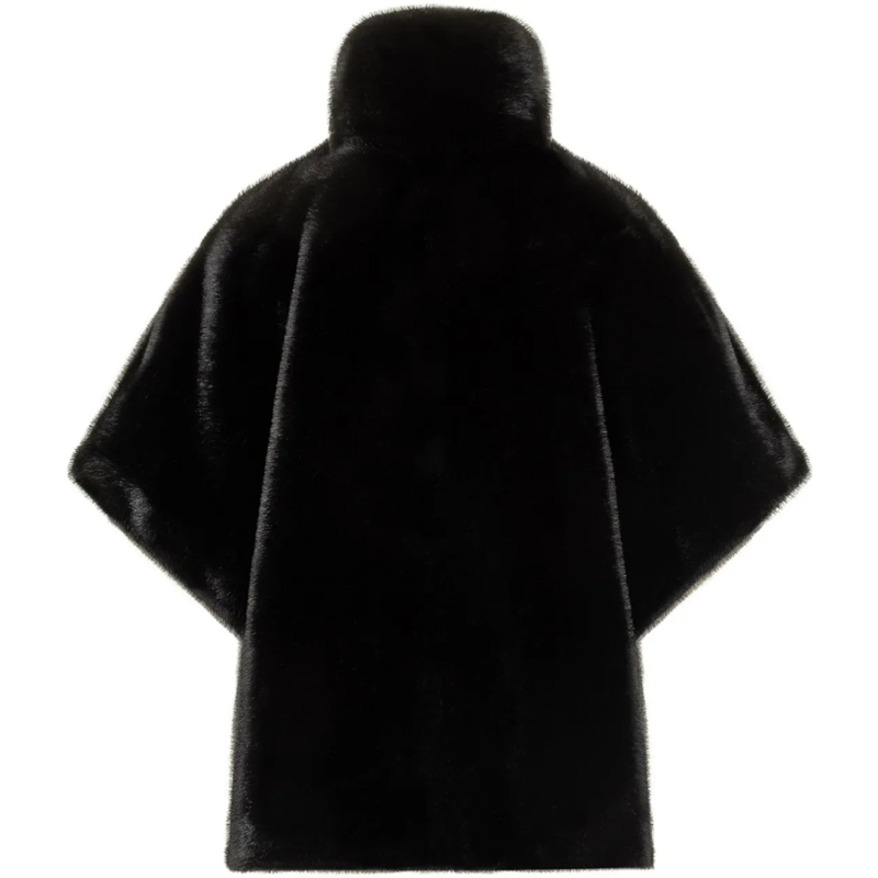 Pinko Veste de transition Cappa con Collo Alto e Fibbie PINKO schwarz(Image 2)