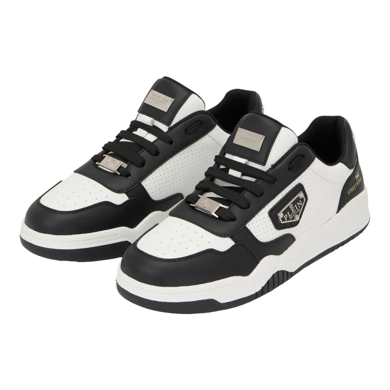 Philipp Plein Low-Top-Sneaker Lo-Top Turnschuhe Street weiss