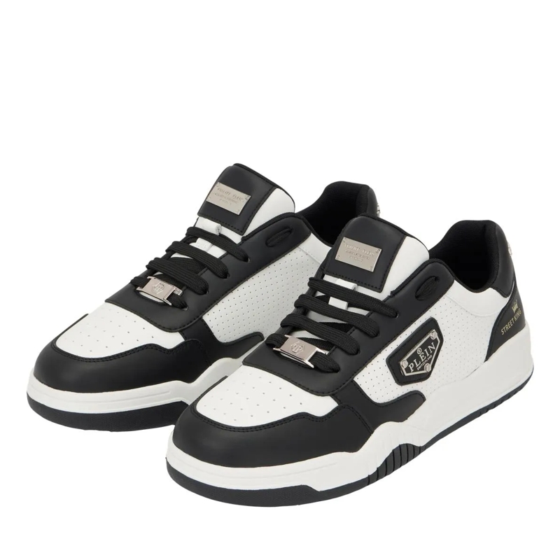 Philipp Plein Low-Top-Sneaker Lo-Top Turnschuhe Street weiss