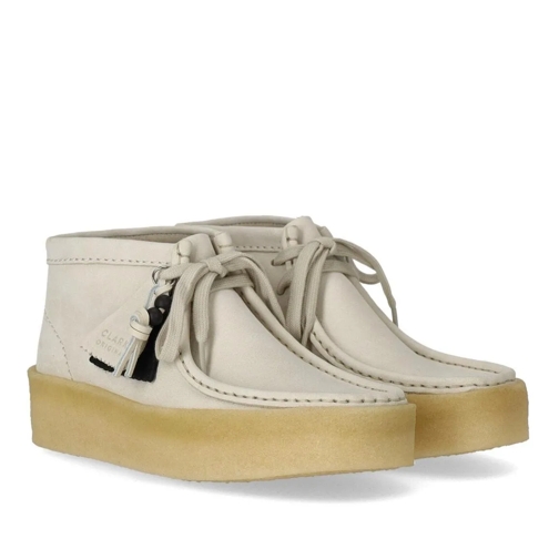 Clarks CLARKS WALLABEE CUP BT EIS STIEFELETTE weiß Laars