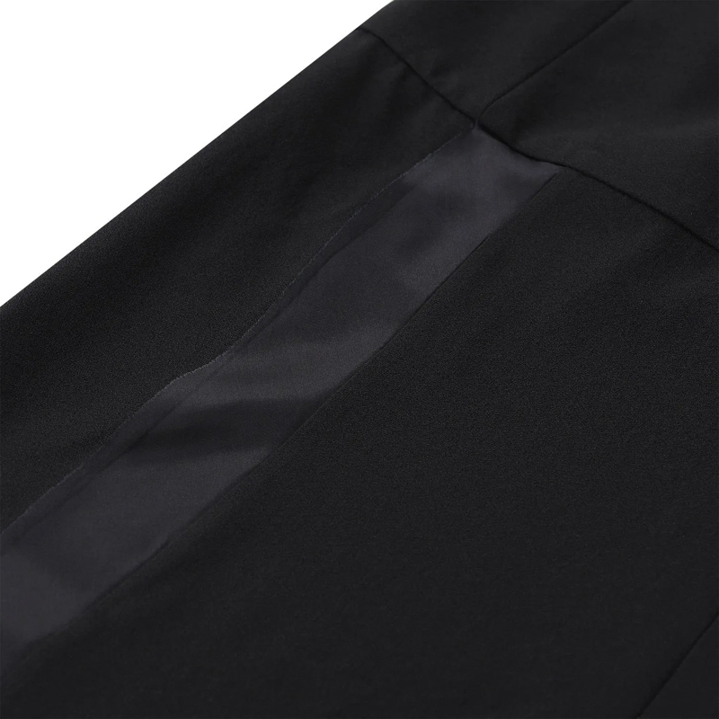 Jil Sander Maxirock Midirock aus Schurwolle schwarz(Image 4)
