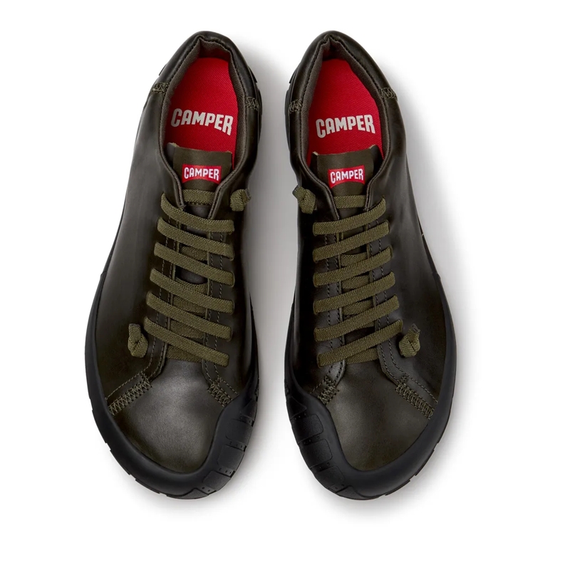 Camper Low-Top-Sneaker - Zertifikat der Leather Working Group- Schuhmach dunkel-grün(Image 5)
