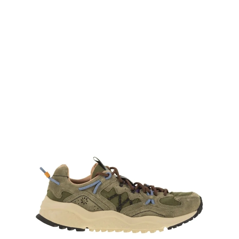 Flower Mountain Lage-top sneaker Yamabushi - Sneakers In Suede Green