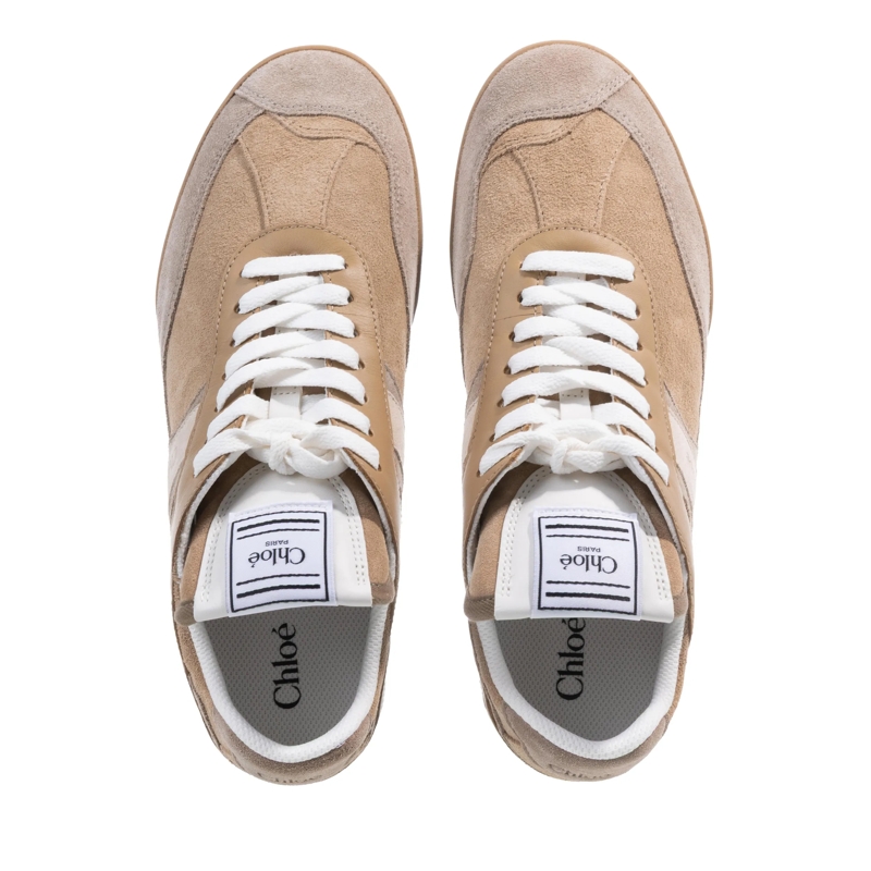 Chloé Low-Top-Sneaker Sneaker Kick Bleached Khaki(Image 7)