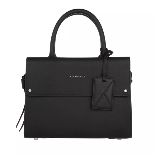 Karl Lagerfeld K/Ikon Small Top Handle  Black Rymlig shoppingväska