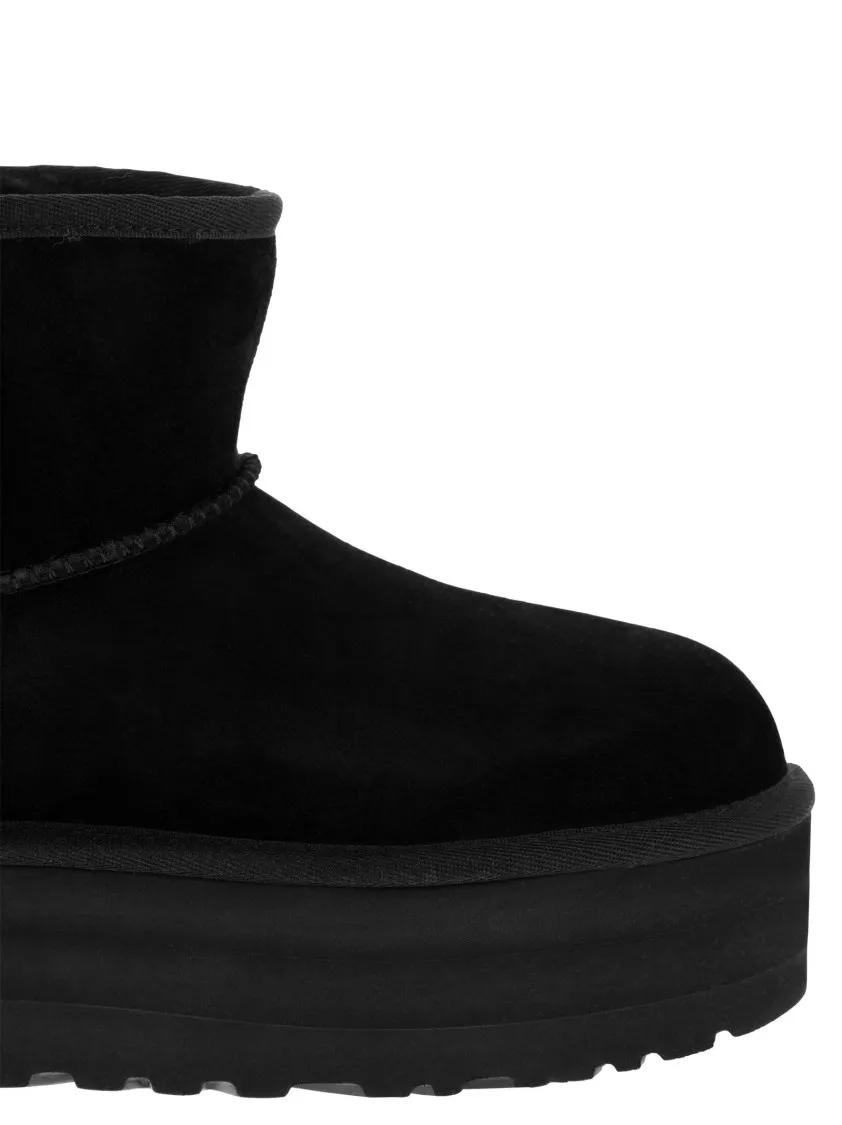 Thumbnail - UGG Stiefel - Classic Mini Platform - Ankle Boot With Platform - Gr. 5 - in Schwarz - für Damen