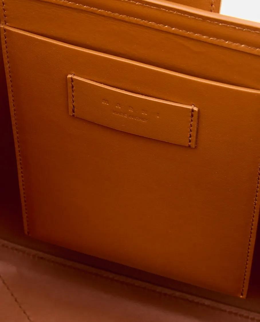 Marni Shoppers & Totes Riviera Mini Handbag in bruin