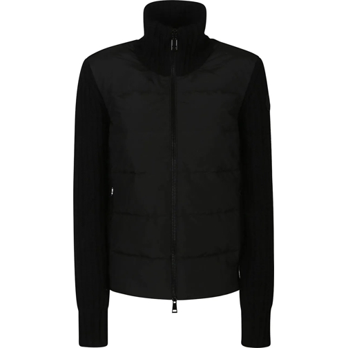 Moncler Sweatshirts Tricot Cardigan Black schwarz