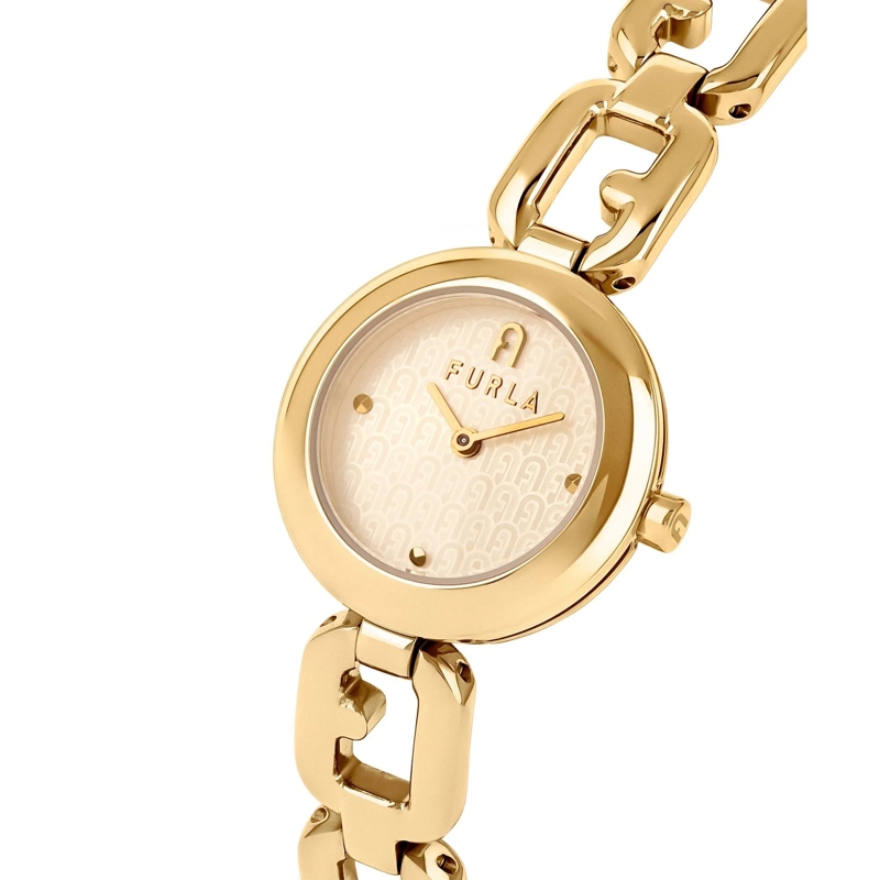 Furla Quarzuhr Analoge Uhr Furla Arco Chain gold(Image 4)
