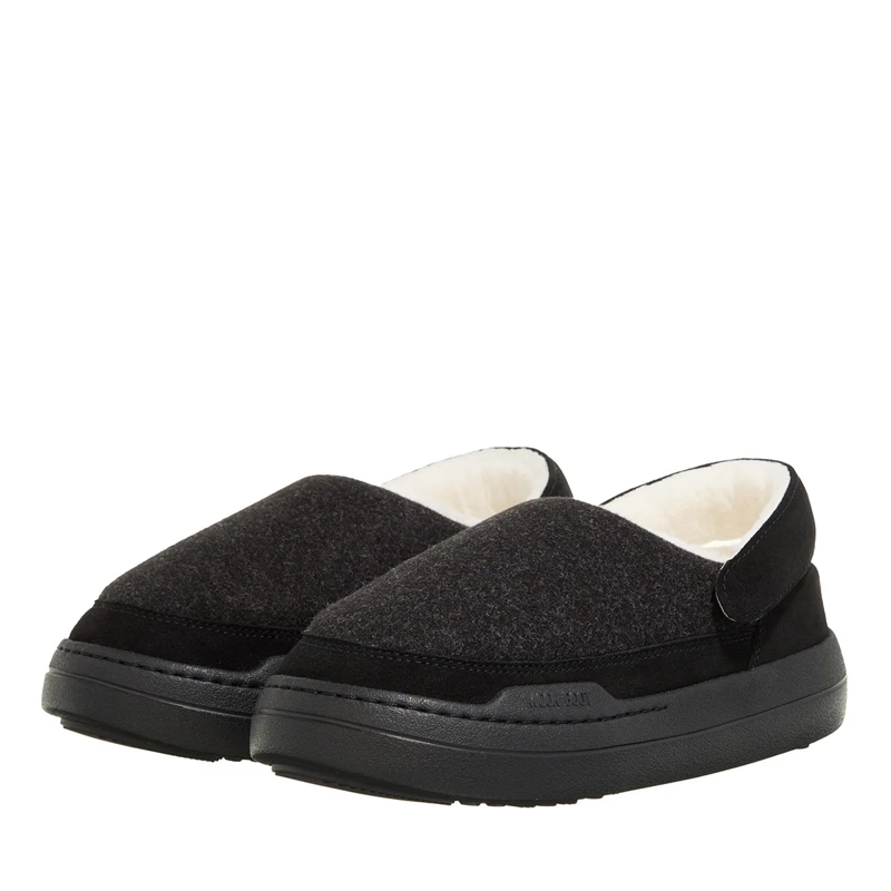 Moonboot Hausschuhe Mb Park Clog Fel Black Melange(Image 2)