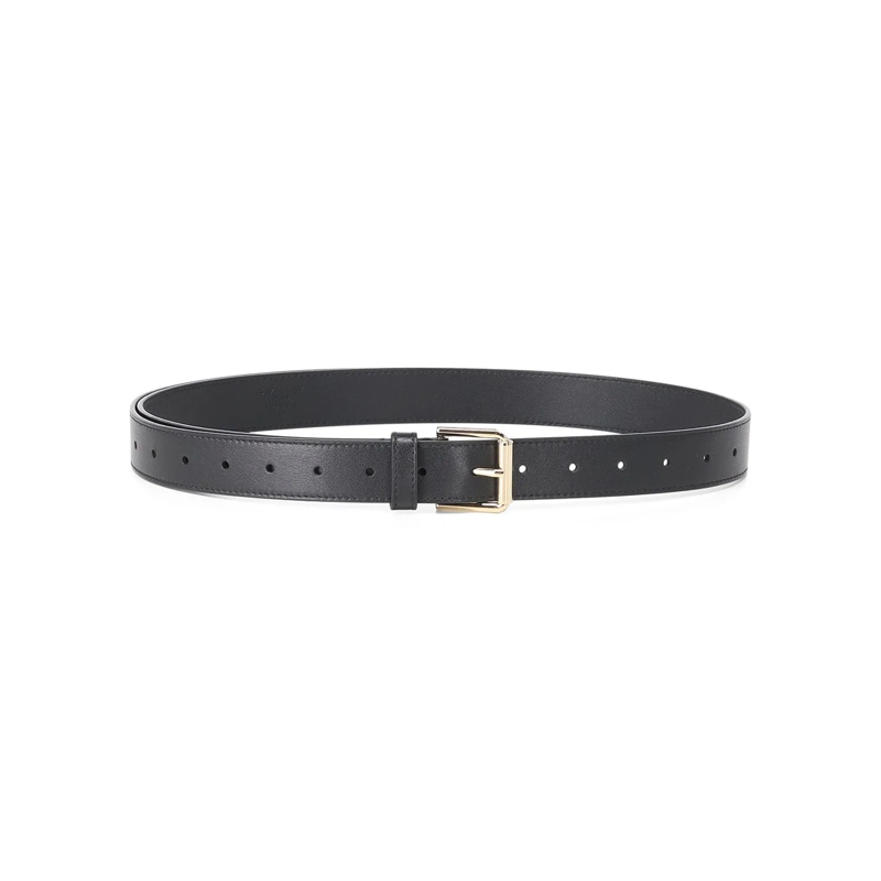 Givenchy Riem Gentleman Belt – Black Black(Image 2)