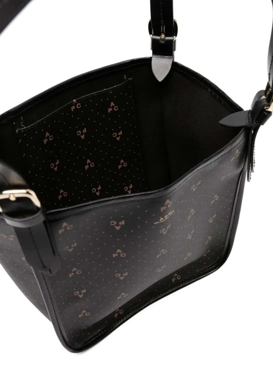 Thumbnail - A.P.C. Crossbody Bags - Cabas Poppy Small Tote Bag - Gr. unisize - in Schwarz - für Damen