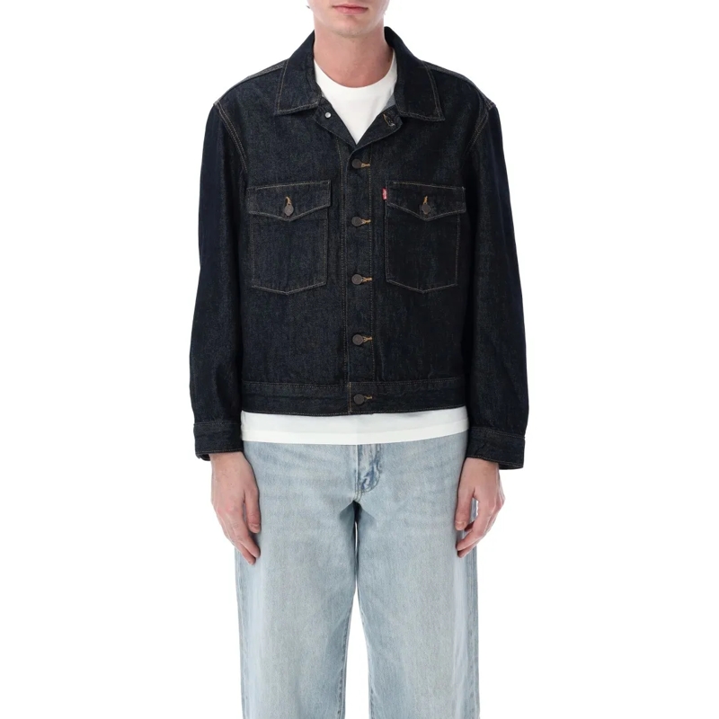 Levi's Jeansjacke Relaxed Fit Denim Trucker Jacket Black