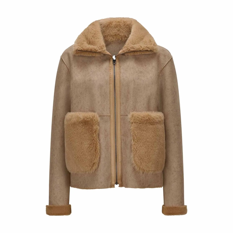 Milestone Blazer Wendejacke Minu Braun