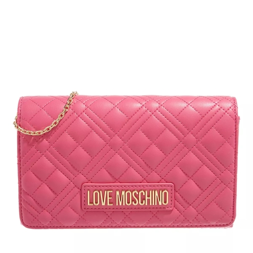 Love Moschino Borsa Quilted Pu Fuxia Crossbody Bag
