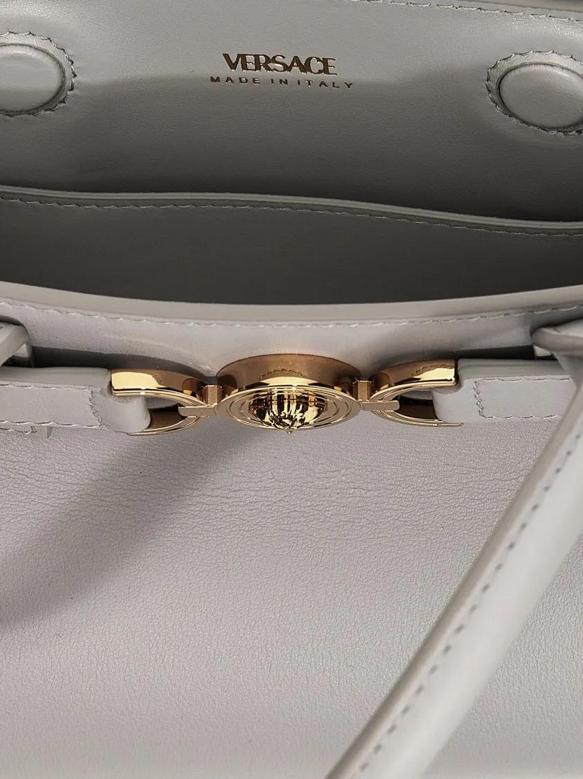 Versace Shoppers & Totes 'Medusa '95' Small Shopping Bag in grijs
