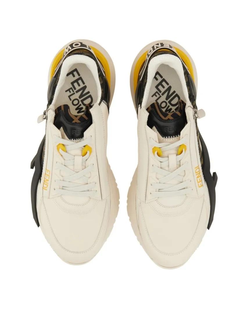 Thumbnail - Fendi Low-Top Sneaker - "Flow" Sneaker - Gr. 8_5 - in Bunt - für Damen