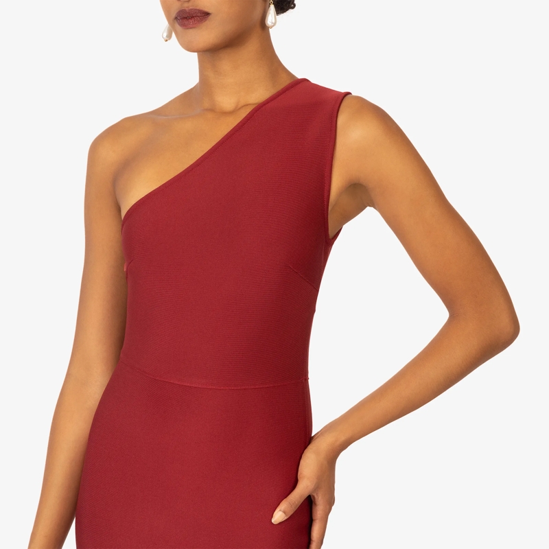 Kraimod Abendkleid Bandagekleid bordeaux(Image 9)