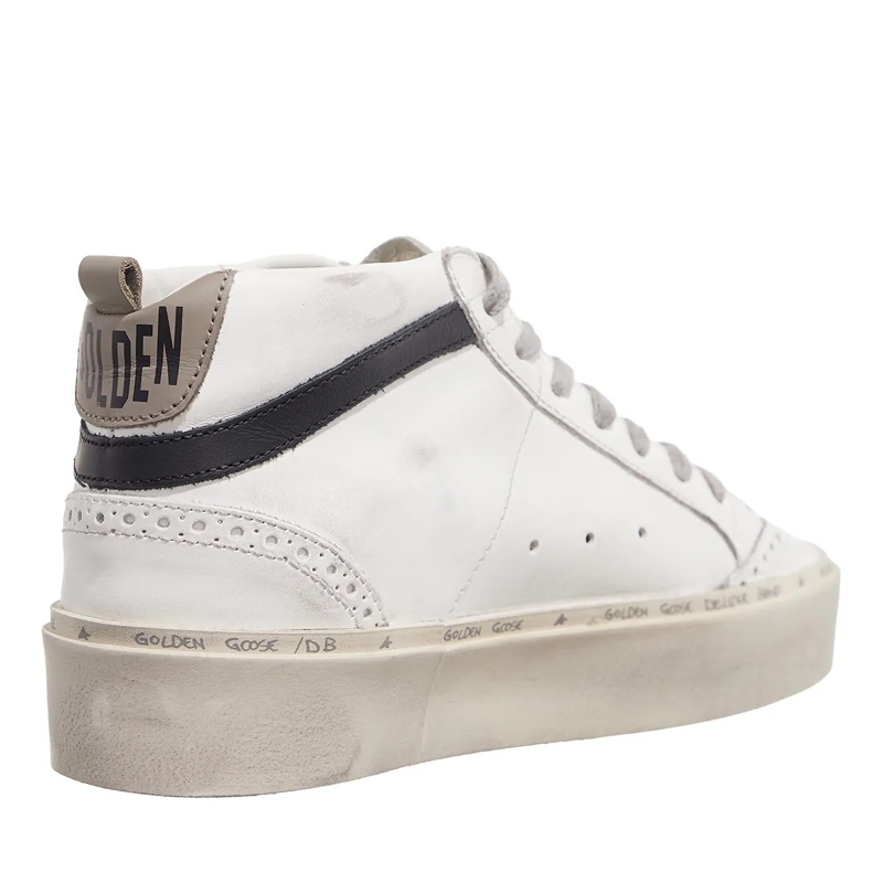 Golden Goose High-Top-Sneaker Mid Star High-Top Leather Sneakers White(Image 16)