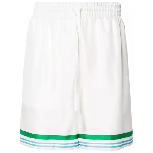 Casablanca White Casa Sport Shorts White 