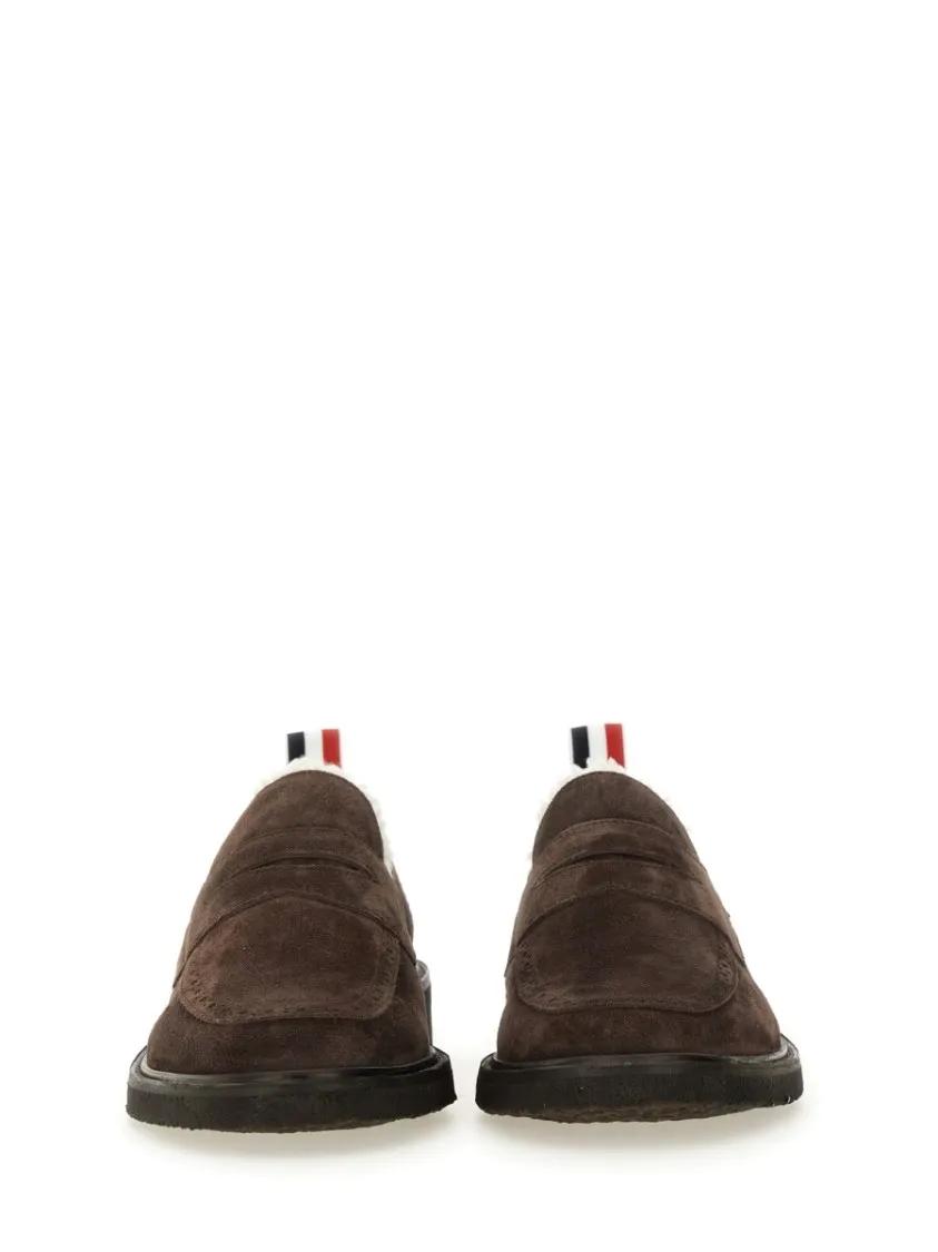 Thumbnail - Thom Browne Loafer - Moccasin "Penny" - Gr. 8 - in Braun - für Damen