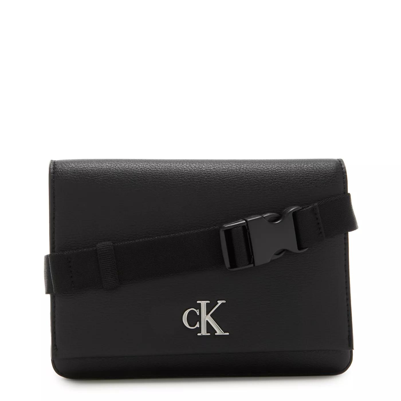 Calvin Klein Crossbody Bags - Calvin Klein Minimal Monogram damen Bauchtasche Sc - Gr. unisize - in Schwarz - für Damen