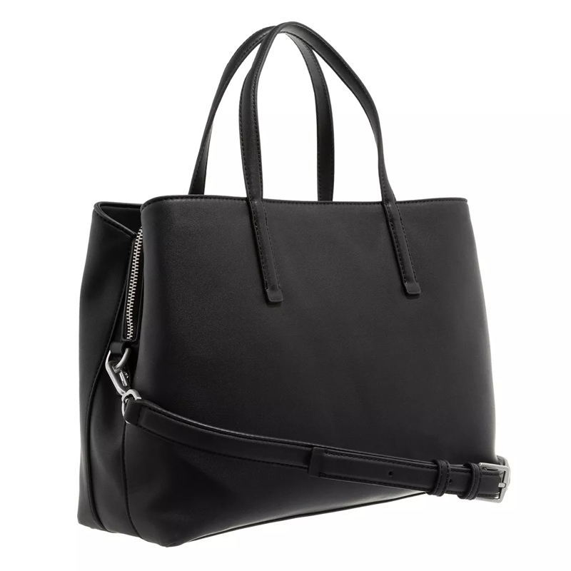 Calvin Klein Tote Ck Must Tote Md Ck Black(Image 4)