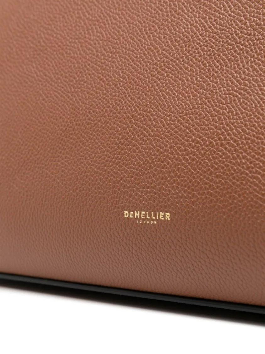 DEMELLIER Crossbody bags Hammered Leather Hudson Bag in bruin