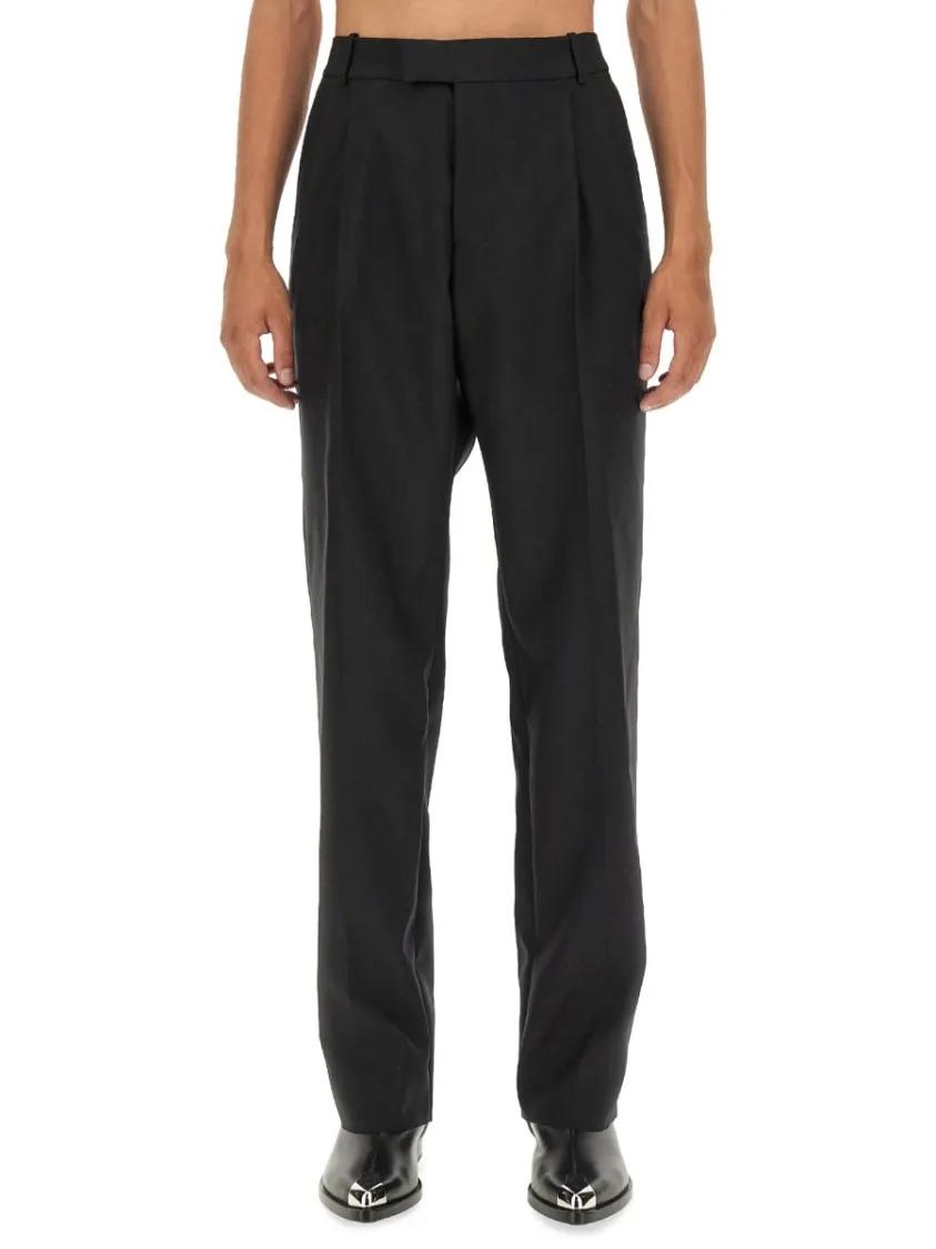 Thumbnail - Alexander McQueen - Wool Pants - Größe 50 - schwarz