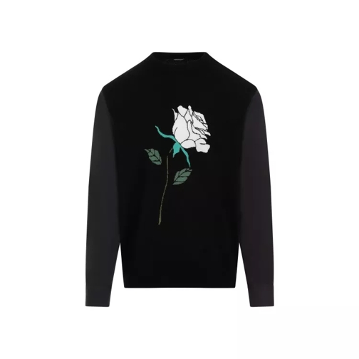 Undercover  Black Wool Cashmere Pullover Black