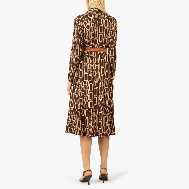 Kraimod Midikleid Midikleid braun(Image 4)