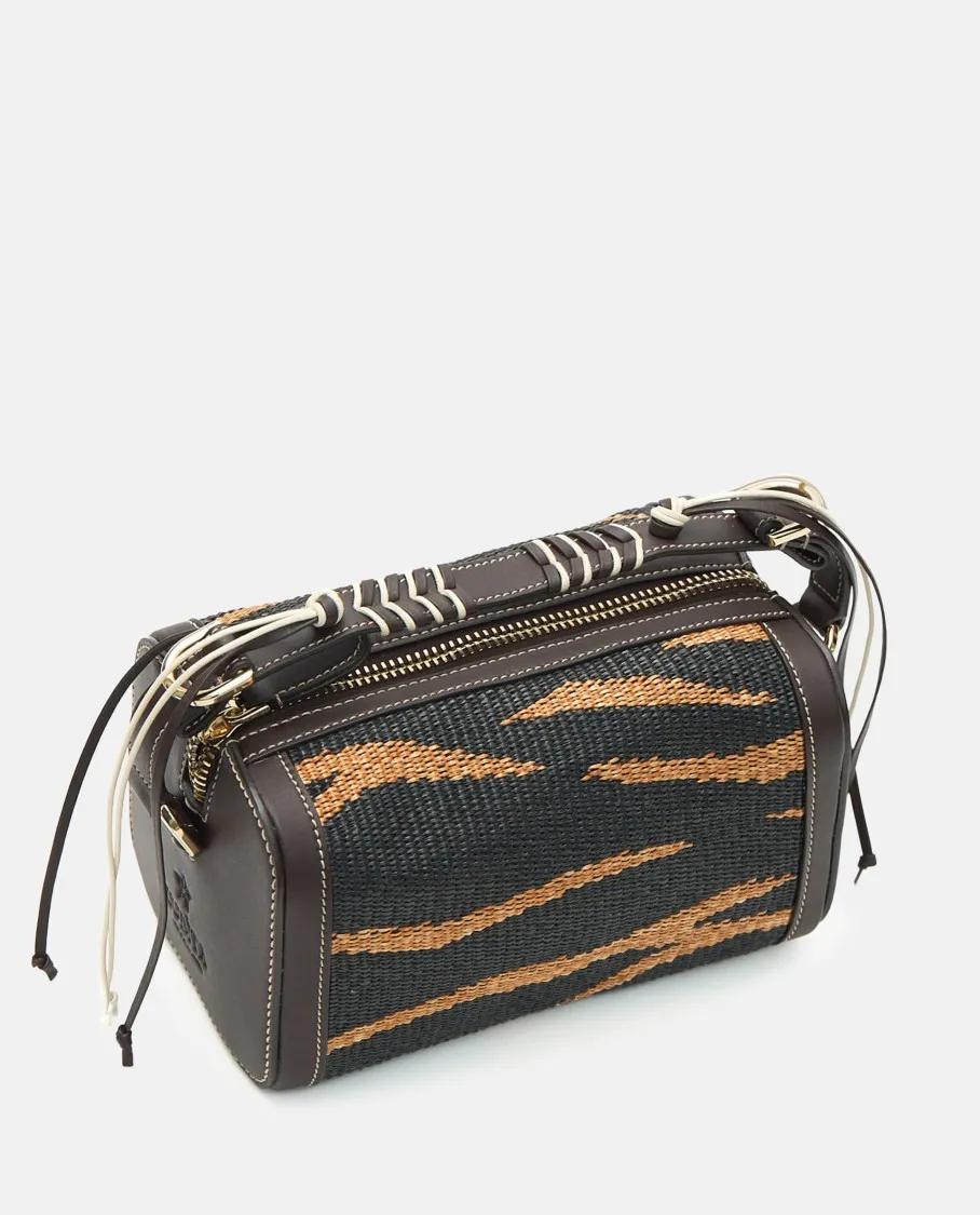 Thumbnail - Cuba Lab Hobo Bags - Cubanita Rafia Handbag - Gr. unisize - in Schwarz - für Damen